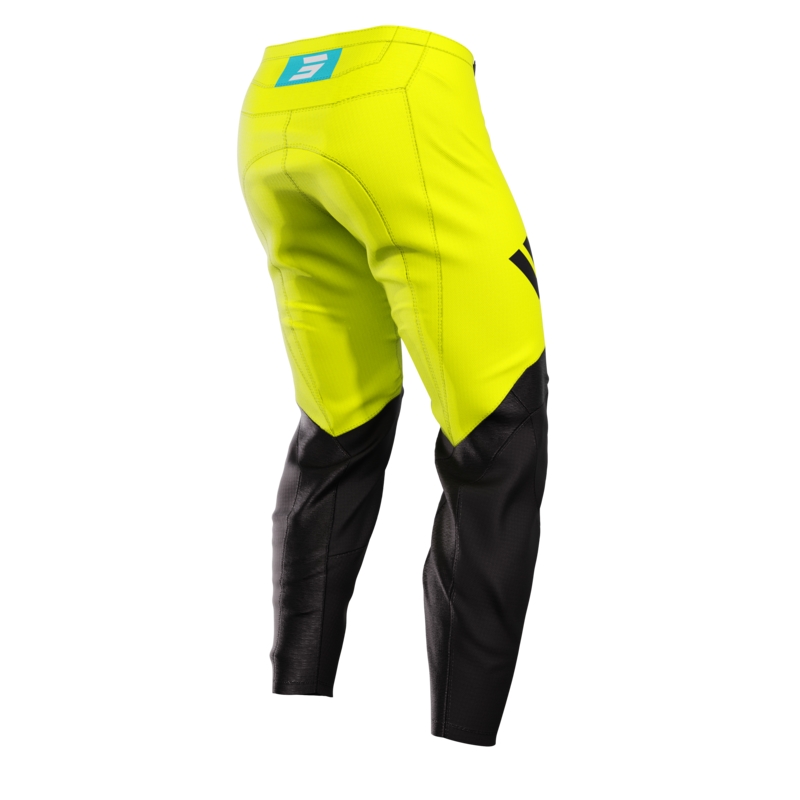 Lasten motocross housut Shot Iron fluo keltainen alennusmyynti