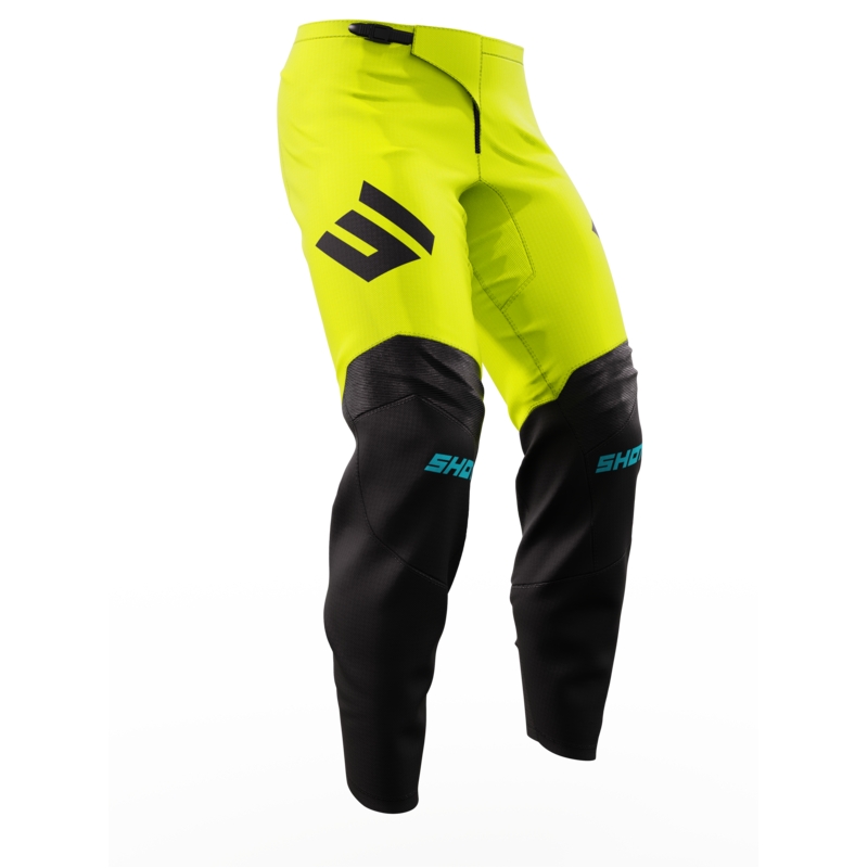 Lasten motocross housut Shot Iron fluo keltainen alennusmyynti