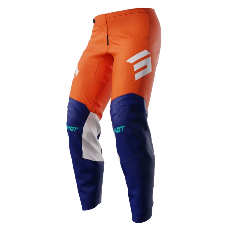 Lasten motocross housut Shot Iron oranssi alennusmyynti