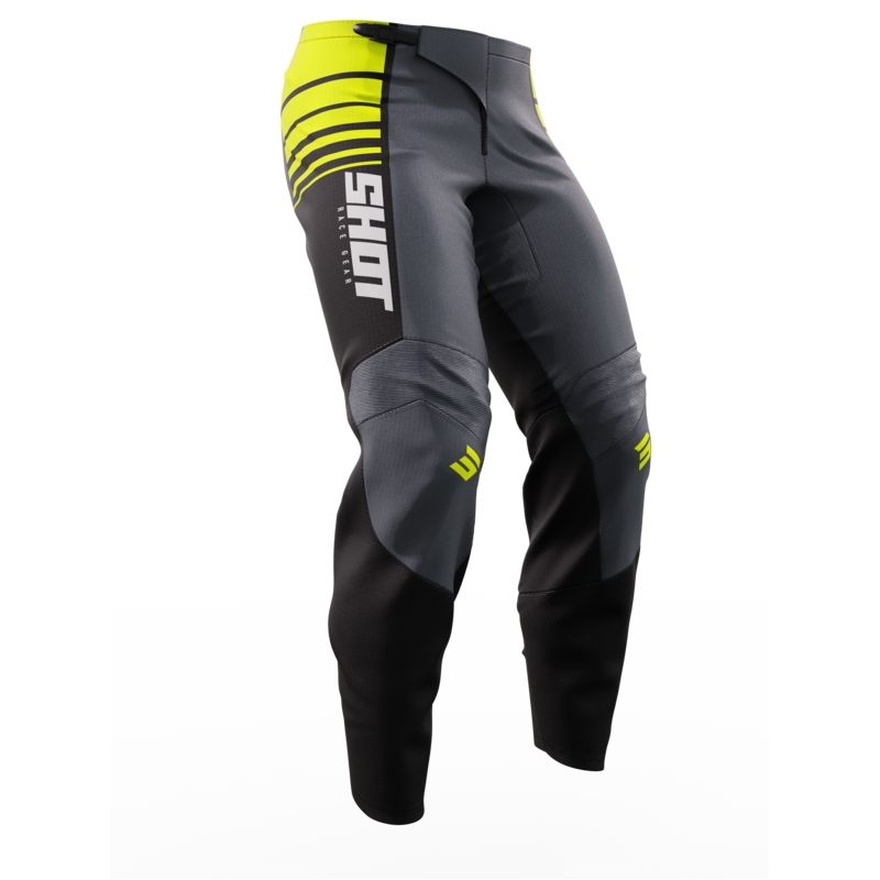 Lasten motocross housut Shot Peak fluo keltainen alennusmyynti