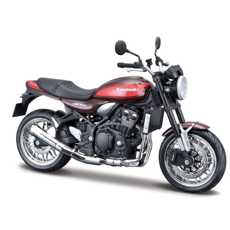 Moottoripyörän malli jalustalla Maisto Kawasaki Z900RS 1:12
