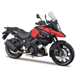 Moottoripyörän malli jalustalla Maisto Suzuki V-Strom 1:12
