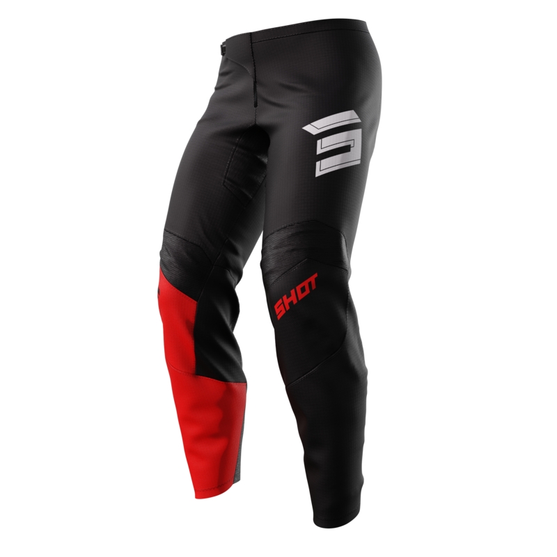 Motocross housut Shot Draw Squad punainen alennusmyynti