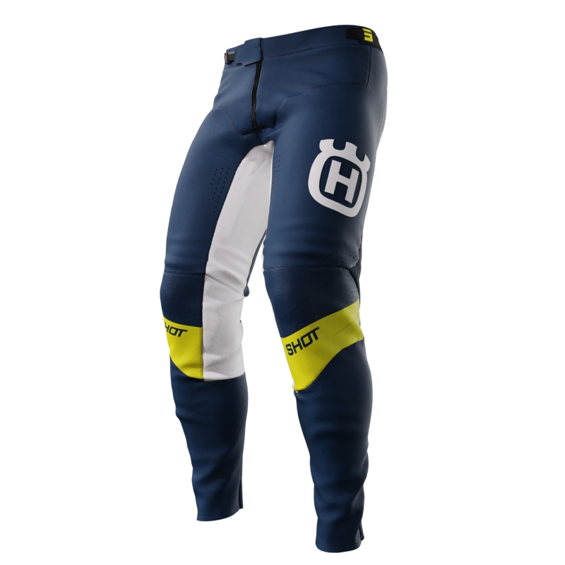 Motocross housut Shot Aerolite Husqvarna LE sininen alennusmyynti