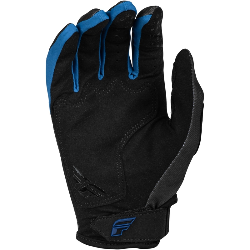 Dětské motokrosové rukavice FLY Racing Kinetic Prodigy 2024 šedo-fluo zeleno-modré