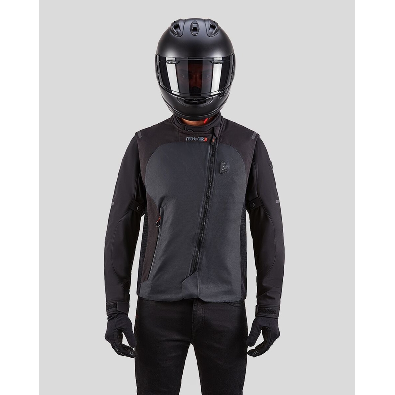 Turvatyynyliivi Alpinestars TECH-AIR®3-järjestelmä musta-tummanharmaa