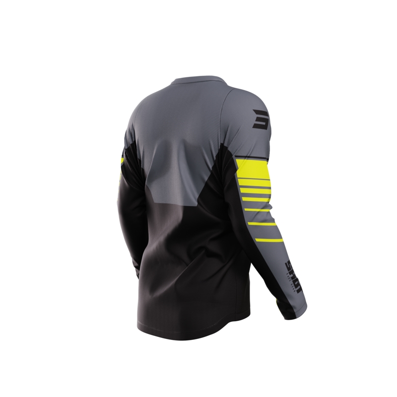 Motocross pelipaita Shot Devo Peak fluo keltainen alennusmyynti