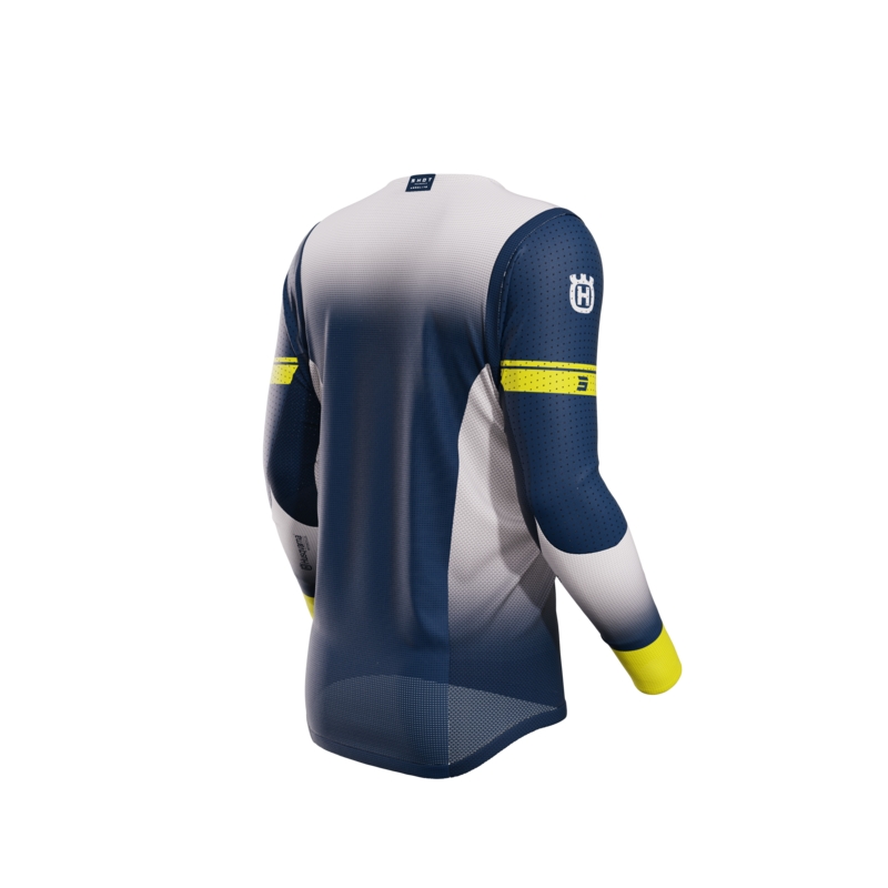 Motocross pelipaita Shot Aerolite Husqvarna LE sininen sininen alennusmyynti