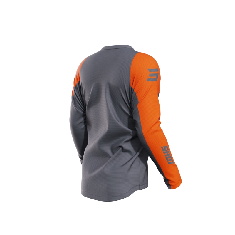 Motocross pelipaita Shot Devo Star oranssi alennusmyynti