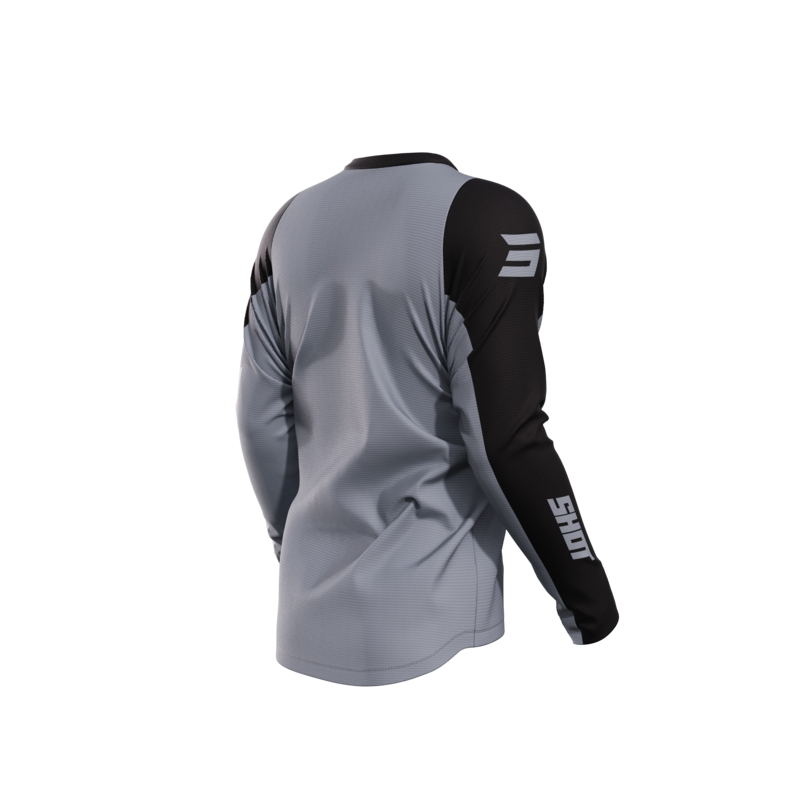 Motocross pelipaita Shot Devo Star harmaa alennusmyynti