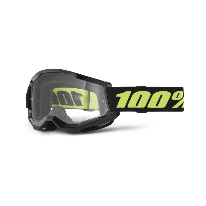 Motocross lasit 100% STRATA 2 New Solar (kirkas pleksi)