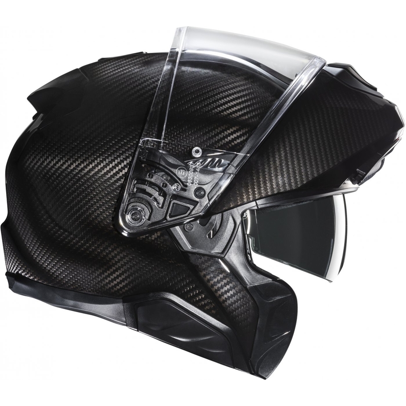 Avattava moottoripyöräkypärä HJC RPHA 91 CARBON musta