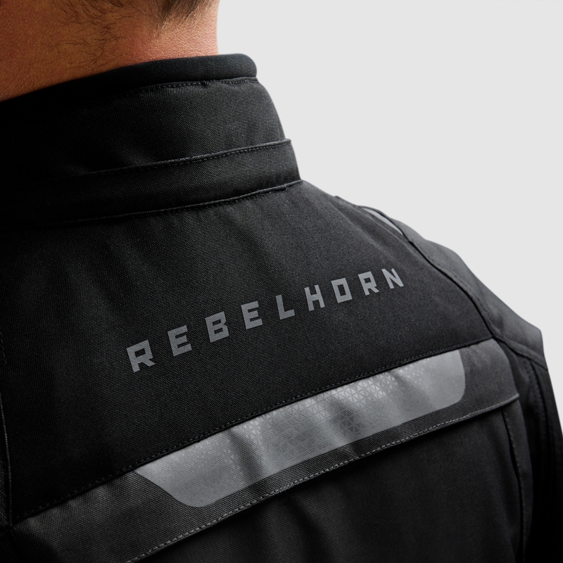 Rebelhorn Cubby V Musta Moottoripyöräily takki