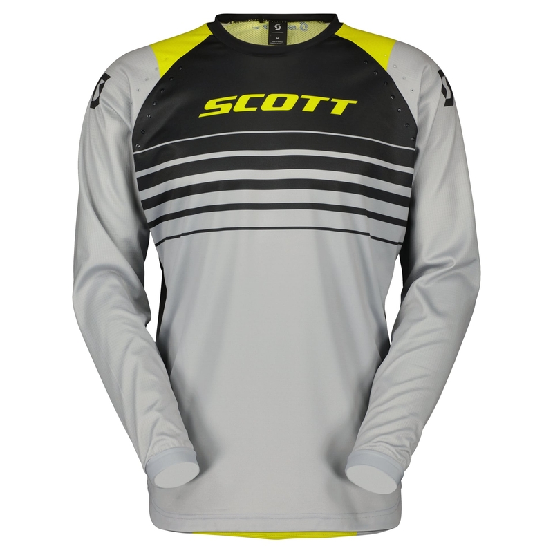 Motocross pelipaita Scott EVO SWAP harmaa-keltainen