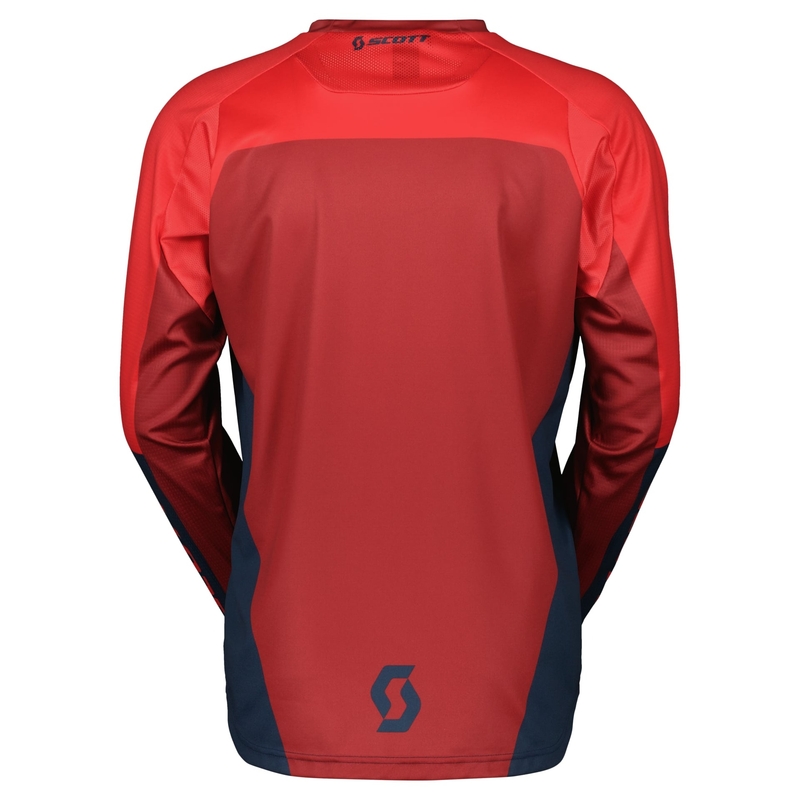 Motocross pelipaita Scott EVO TRACK sininen-neon punainen