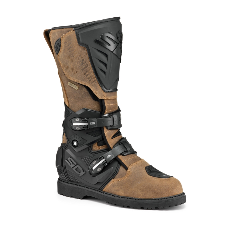 SIDI Adventure Gore-Tex 2 vaaleanruskeat moottoripyöräsaappaat