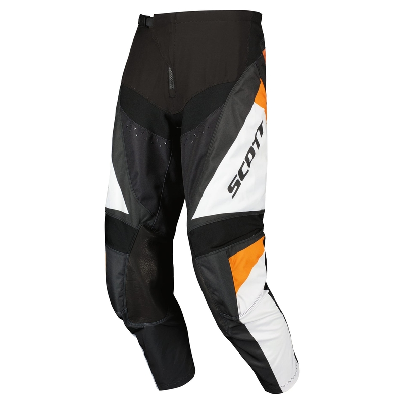 Scott EVO TRACK Motocross-housut musta-oranssi