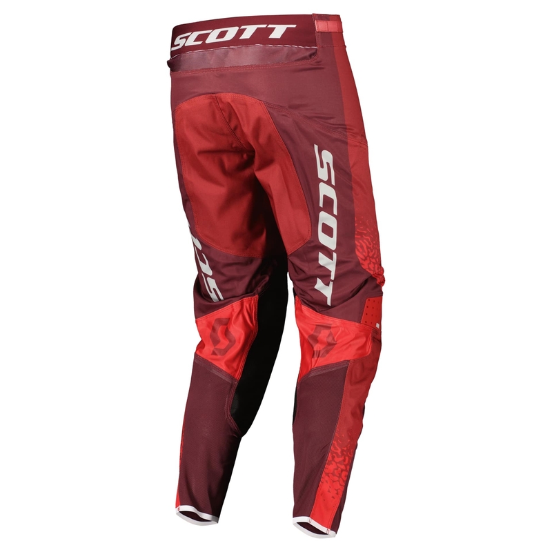 Scott PODIUM PRO Motocross-housut punainen-harmaa