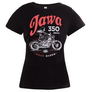Naisten T-paita Jawa 350 musta