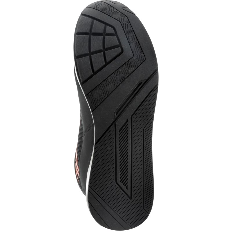 Moottoripyöräsaappaat SEVENTY DEGREES SD-BC10 musta-oranssi alennusmyynti