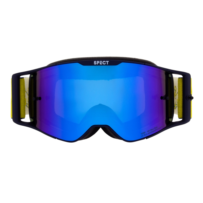 Motocross lasit Red Bull Spect TORP sininen, sininen linssi