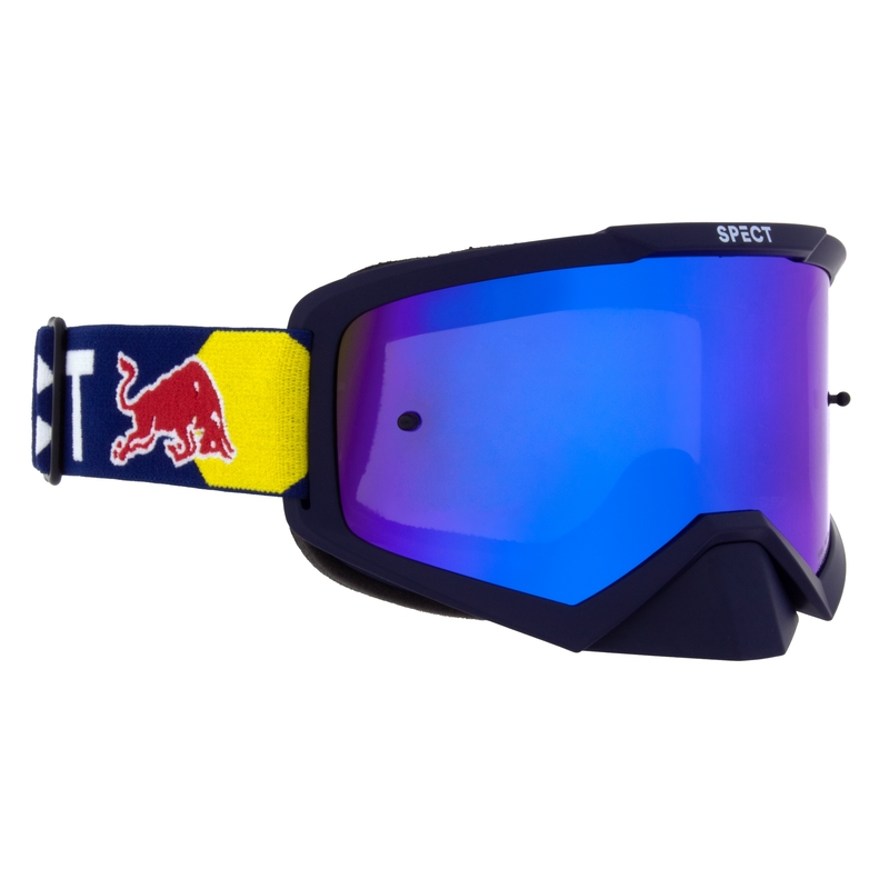 Motocross lasit Red Bull Spect EVAN tummansiniset, sininen linssi