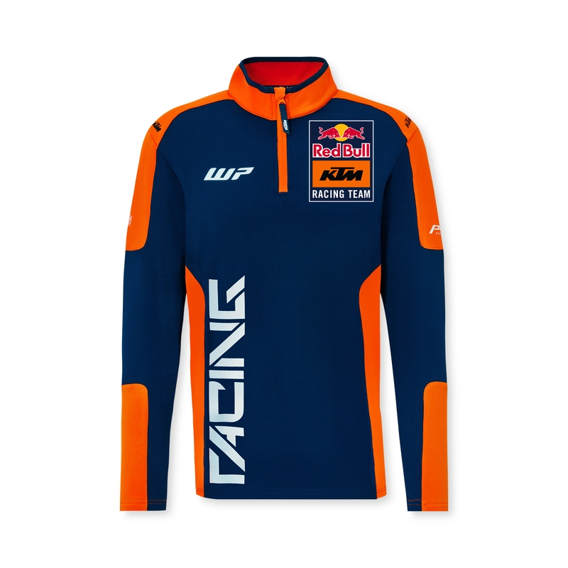 KTM Replica Team Half Zip pusero sininen ja oranssi alennusmyynti