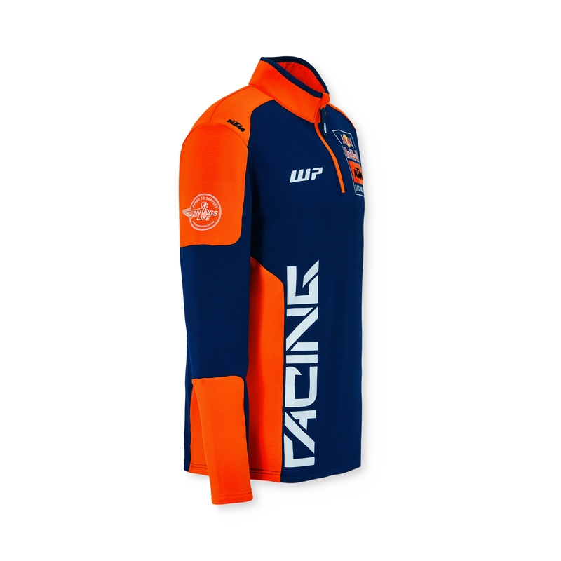 KTM Replica Team Half Zip pusero sininen ja oranssi alennusmyynti