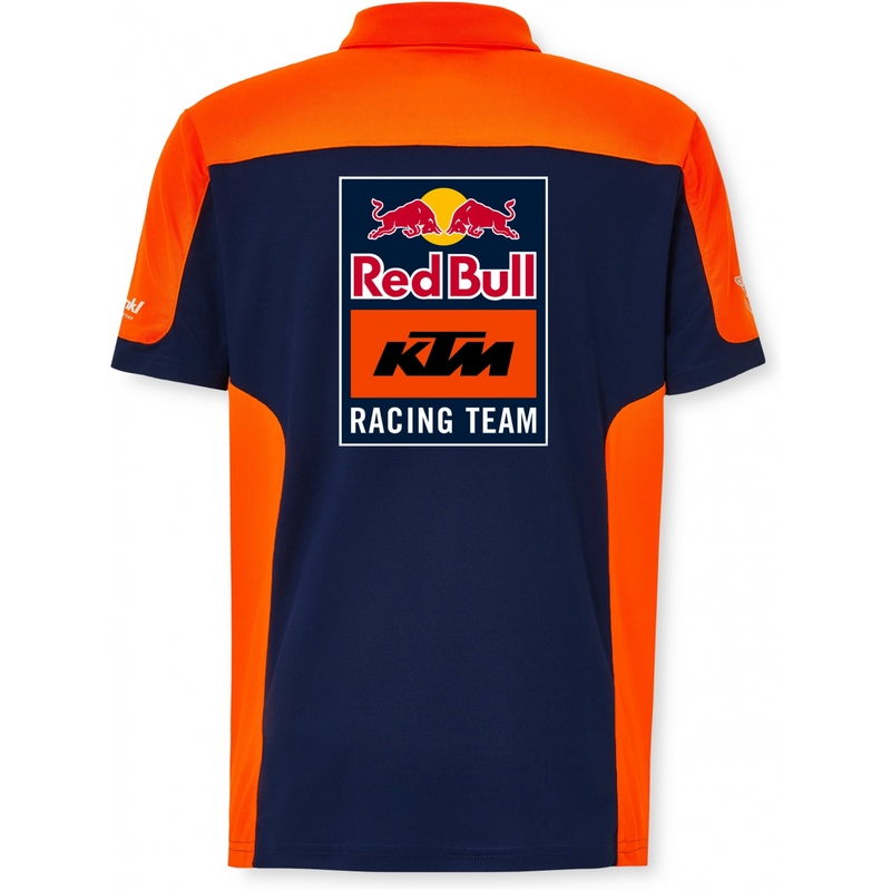 Polo paita KTM Replica Team sini-oranssi alennusmyynti