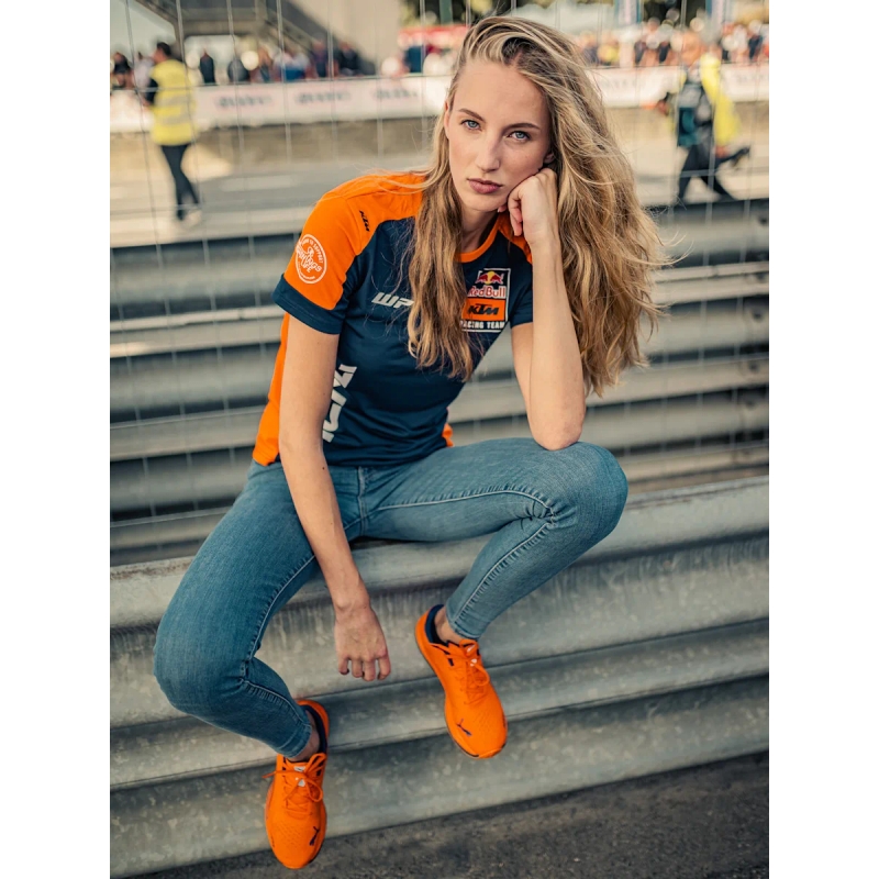 Naisten KTM Replica Team paita sini-oranssi