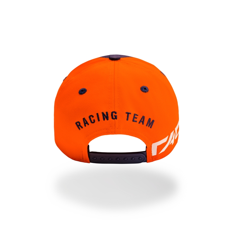 Lippis suoralla visiirillä KTM Replica sini-oranssi
