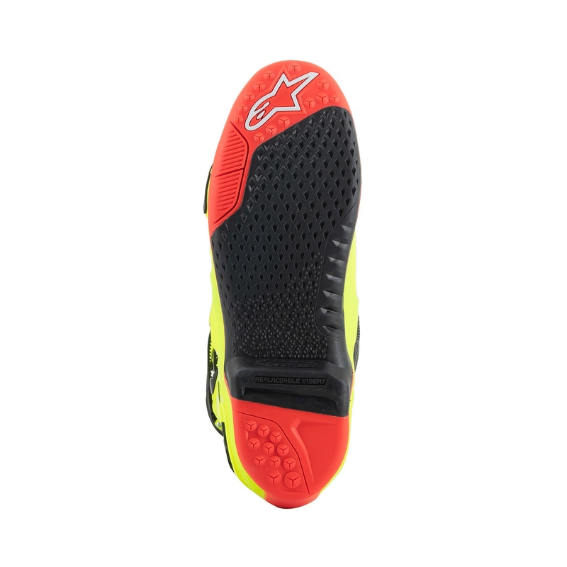 Alpinestars Tech 10 Keltainen Fluo Musta Fluo Moottoripyöräily saappaat
