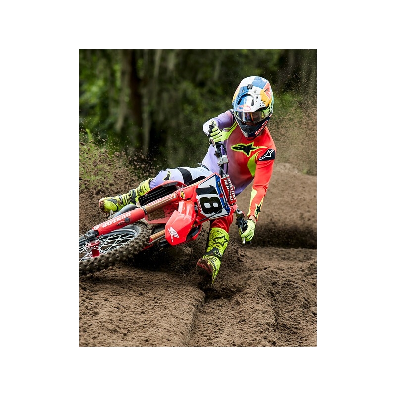 Alpinestars Tech 10 Keltainen Fluo Musta Fluo Moottoripyöräily saappaat