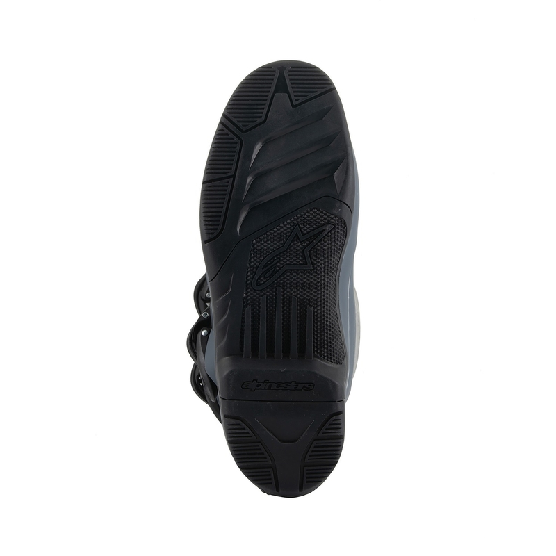 Alpinestars Tech 3 vaaleanharmaa-musta-fluo-keltaiset moottoripyöräsaappaat