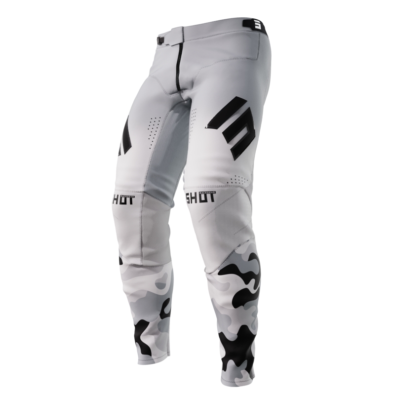 Shot Aerolite Shadow Motocross-housut harmaa alennusmyynti