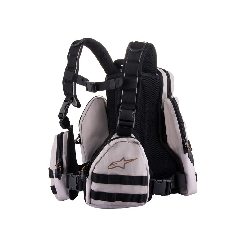 Reppu Alpinestars Techdura Tactical harmaa-musta 9 l