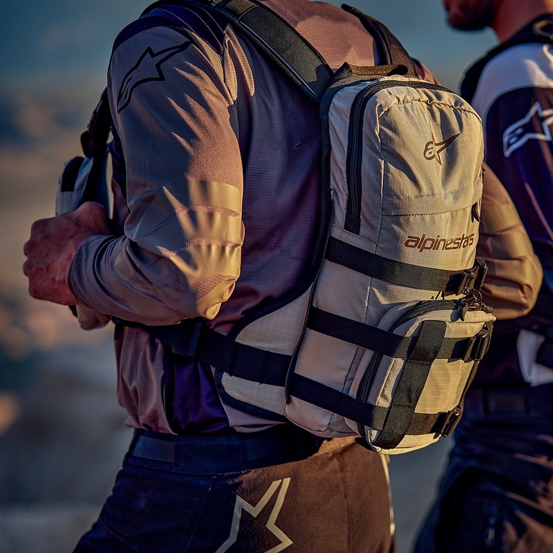 Reppu Alpinestars Techdura Tactical harmaa-musta 9 l