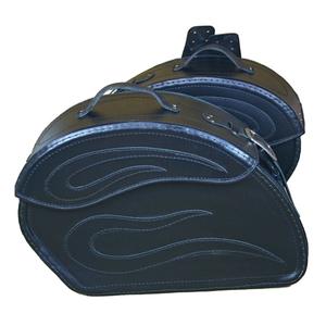 Nahkaiset moottoripyörälaukut RSA S152 musta 18 l