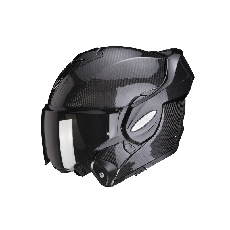 Kypärä Scorpion EXO-TECH EVO Carbon musta kiiltävä - luokka II