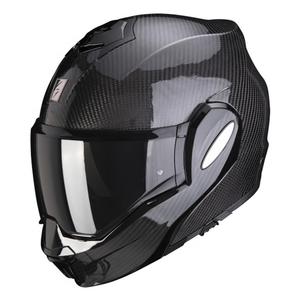 Kypärä Scorpion EXO-TECH EVO Carbon musta kiiltävä - luokka II