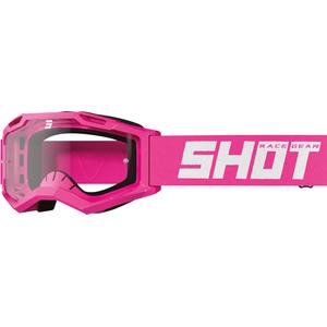 Lasten motocrosslasit Shot Rocket Kid 2.0 pinkki (kirkas pleksi)