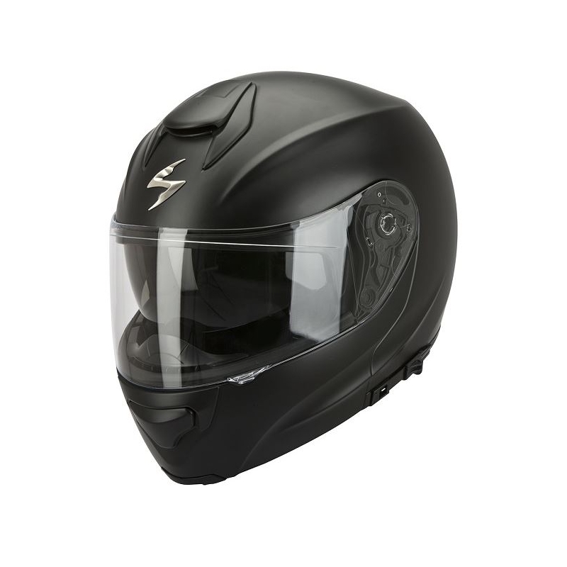 Moto přilba výklopná Scorpion EXO-3000 černá matná