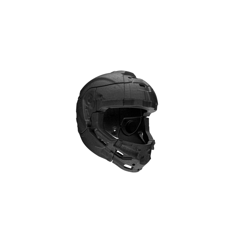 Alpinestars Supertech R-10 Element carbon hopea-musta integroitu moottoripyöräilykypärä