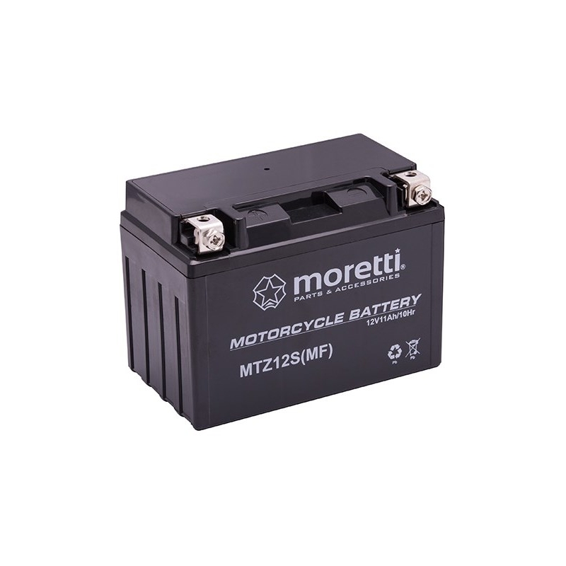 Huoltovapaa geeliakku Moretti MTZ12S, 12V 10Ah alennusmyynti