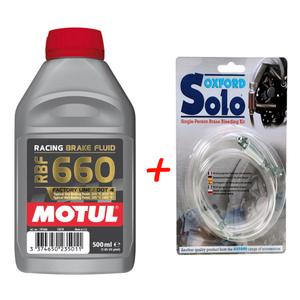 SET: Motul jarruneste + Oxford jarrunesteen tyhjennyssarja