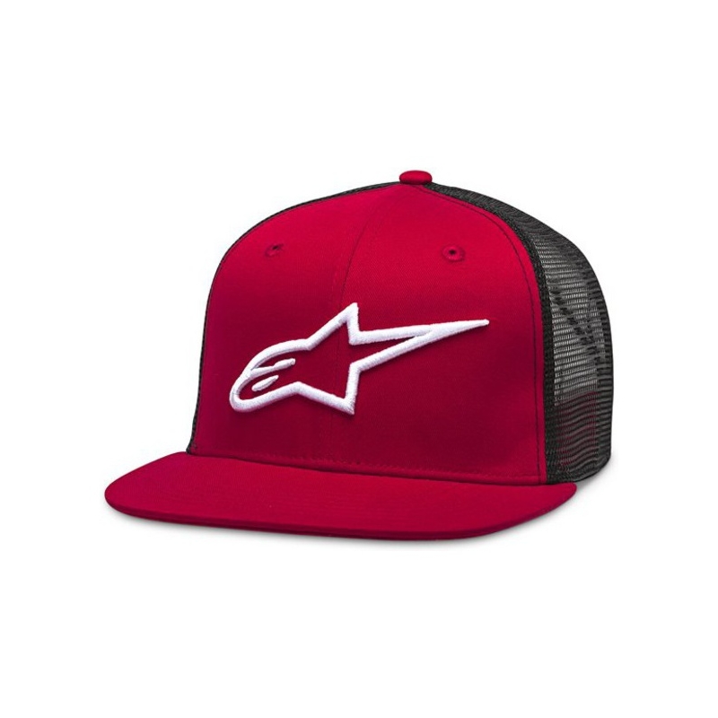Alpinestars Corp Trucker lippis punainen ja musta