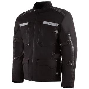 Street Racer All Season Musta moottoripyörä takki