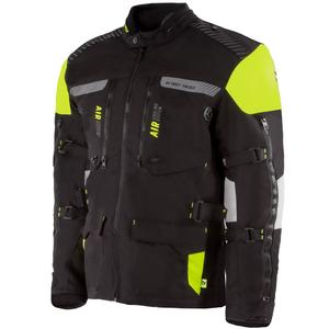 Street Racer All Season Black-Fluo Yellow Moottoripyöräily takki