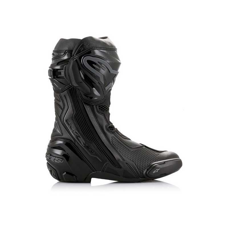 Alpinestars Supertech R Musta Moottoripyöräilykengät