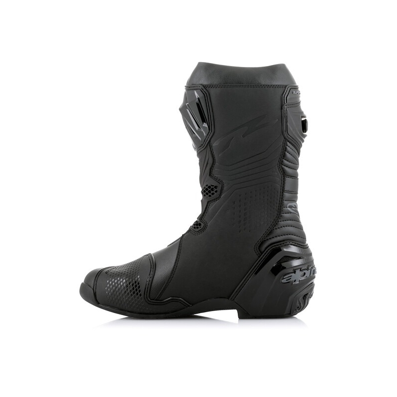Alpinestars Supertech R Musta Moottoripyöräilykengät